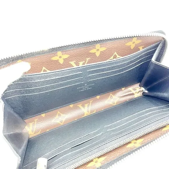 Louis Vuitton Long Wallet Monogram Macassar Zippy Dragonne Brown - Picture 4 of 8